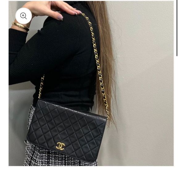 CHANEL Handbags - Authentic CHANEL Quilted Lambskin Flap Bag